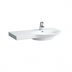 Подвесная раковина Palace 90х46х6,5 см, столешница слева, санфарфор 8.1670.1.000.104.1 Laufen